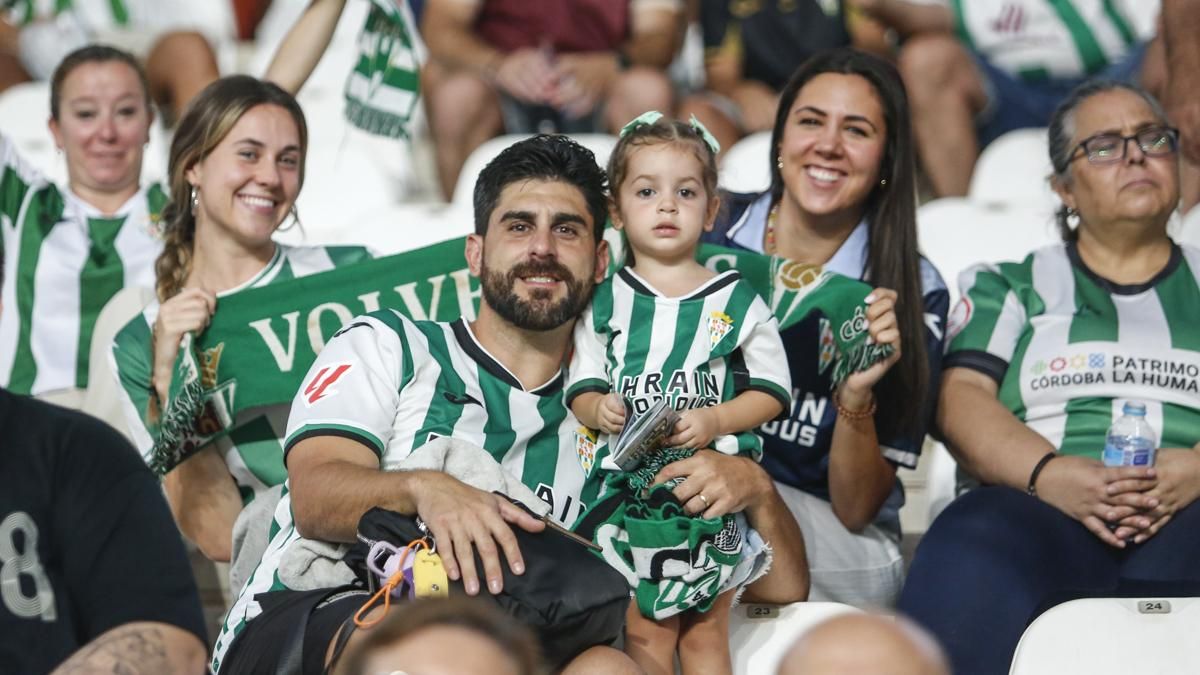 Grada Blanquiverde del Córdoba CF - UD Almería