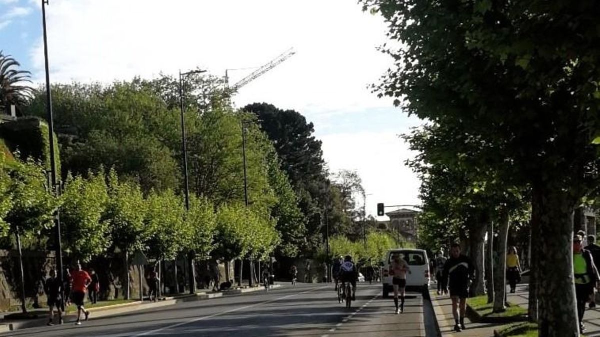Avenida Reina Victoria de Santander.