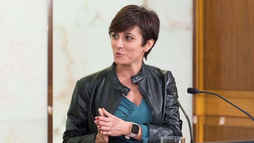La ministra, Isabel Rodríguez, en Logroño
