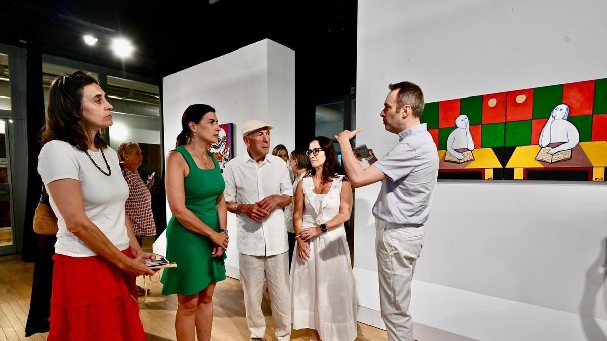 El centro cívico de Tabacalera acoge la exposición de Roberto Orallo 'Mi yo, hoy', hasta el 14 de agosto