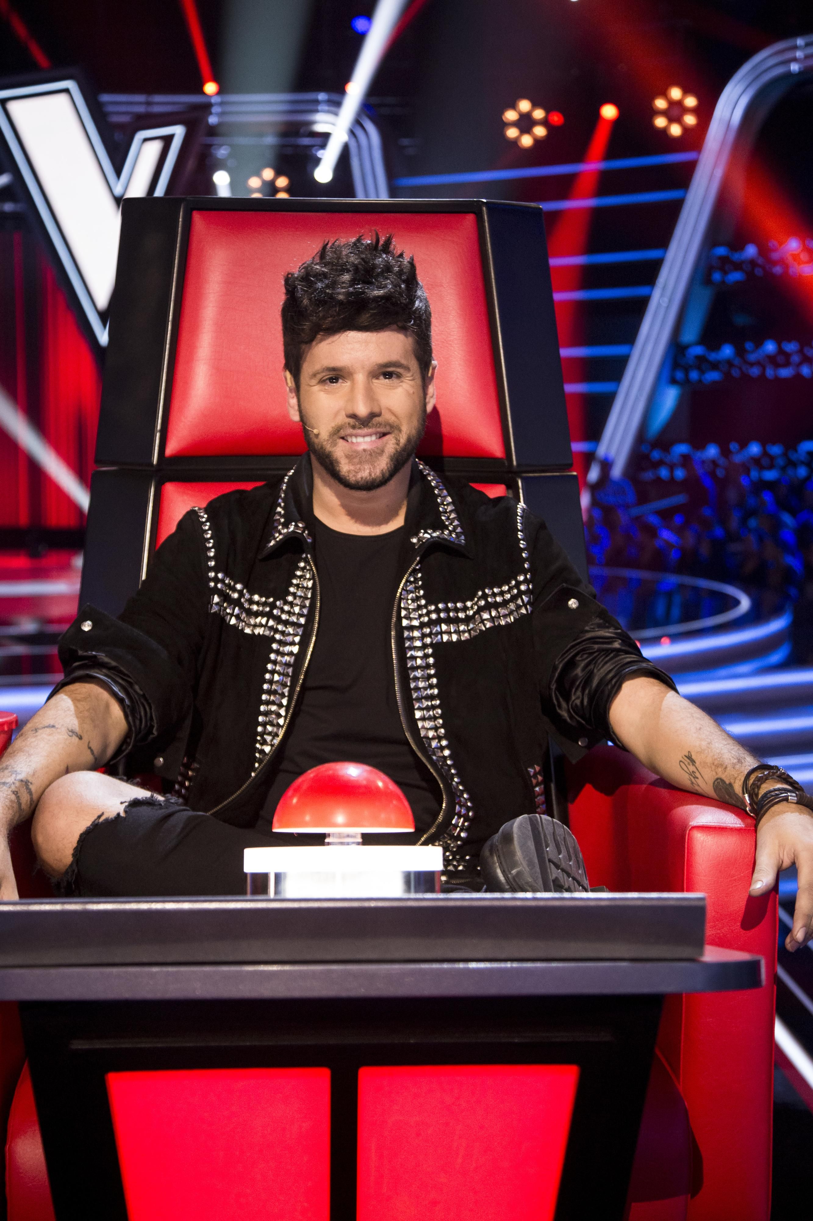 Fotogalería: los coaches de La Voz de Antena 3, en acción en plató