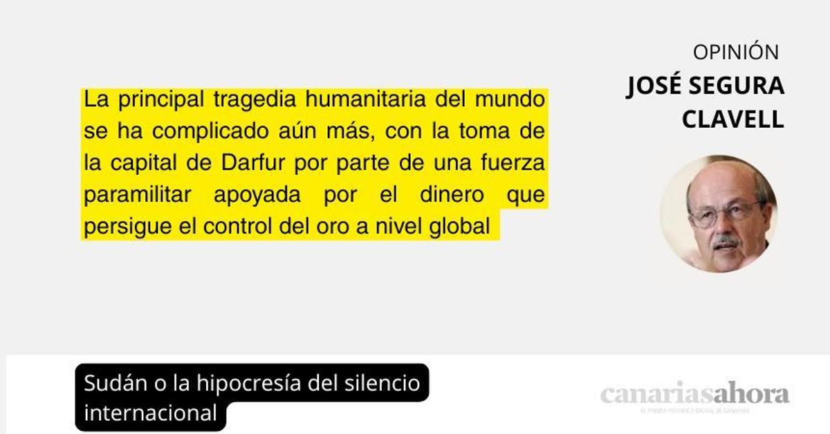 Sudán o la hipocresía del silencio internacional