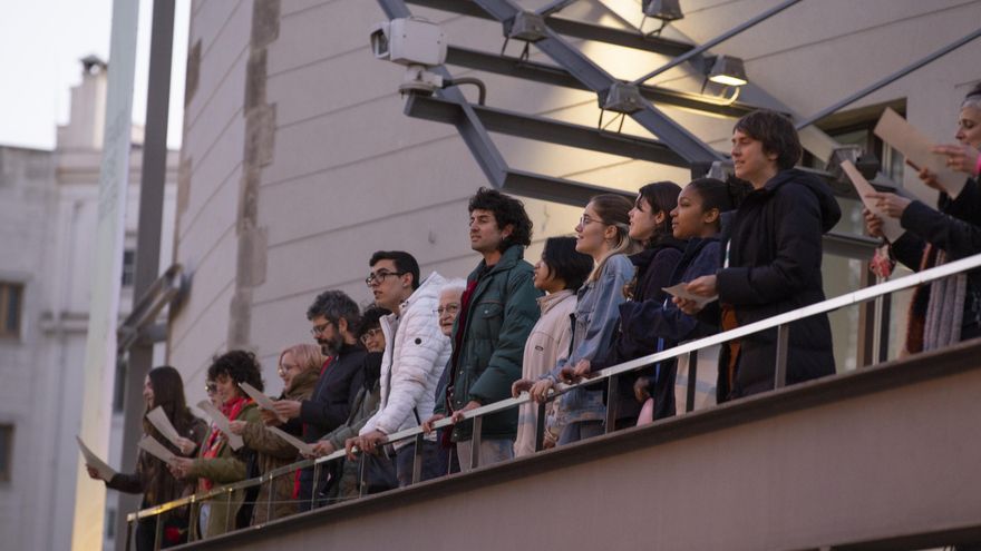 Canto del final de la pieza 'El camino del Ardor', de Alberto Cortés