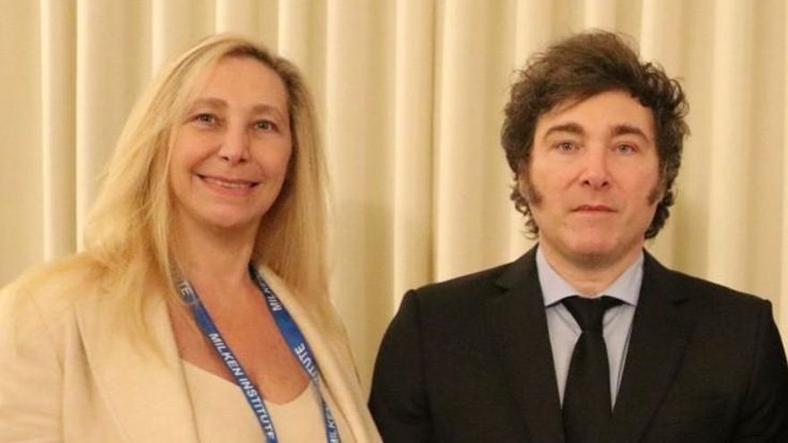 Karina Milei estrenó cuenta de X y el Presidente le dio la bienvenida