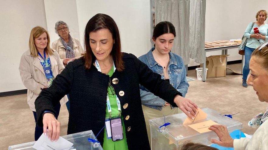 La candidata a la reelección como alcaldesa de Santander por el Partido Popular, Gema Igual