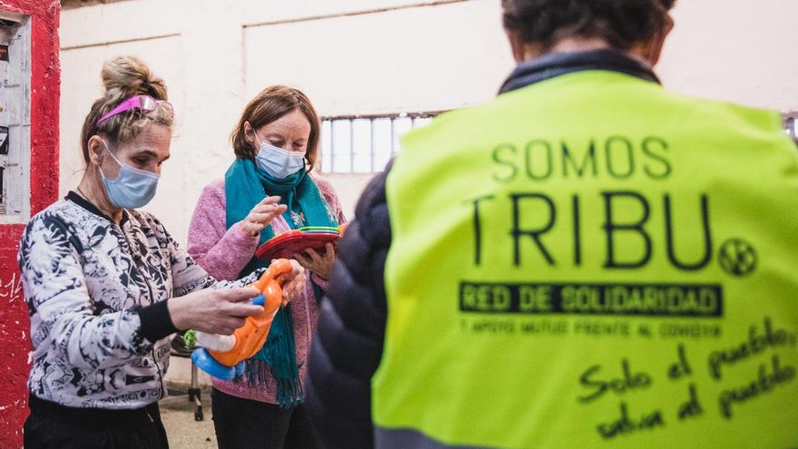 La "tribu" que salvó el barrio