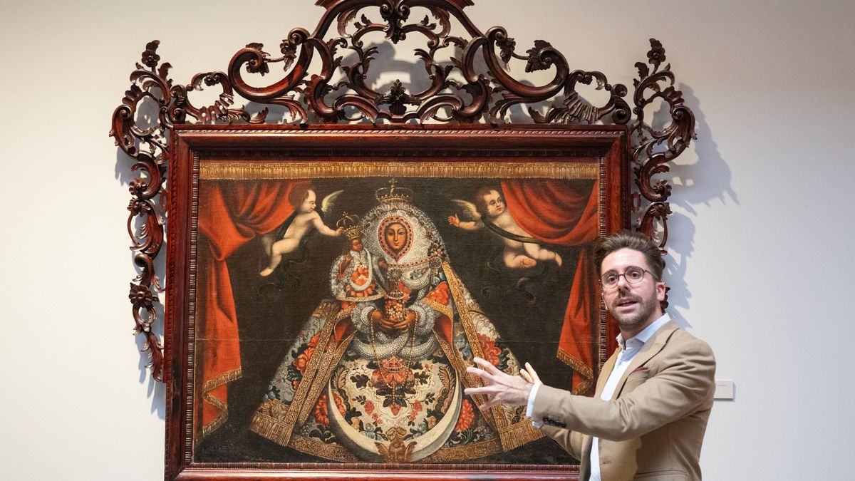 Exposición 'Regina. Patrimonio textil en los ajuares marianos' en el Espacio Cultural de San Santa Cruz de La Palma.