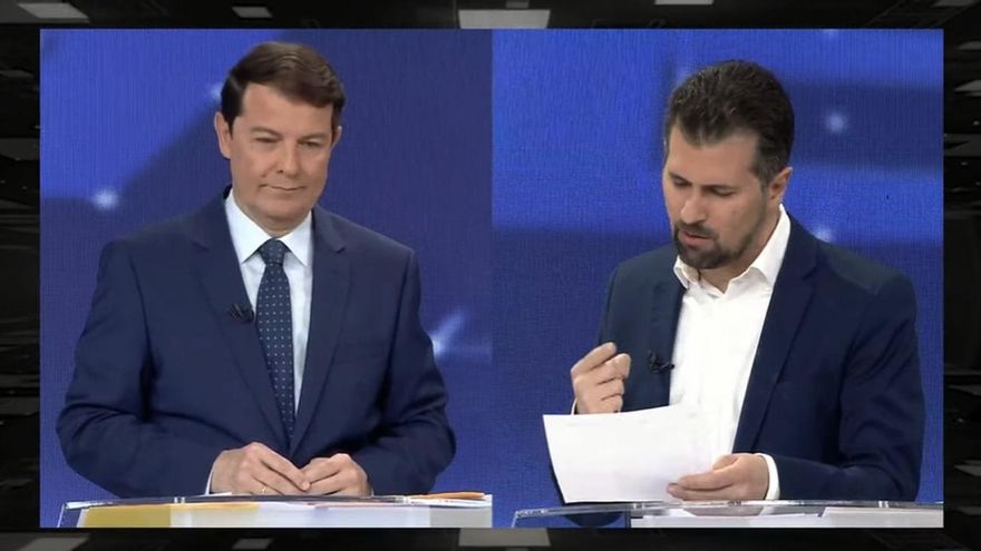 Alfonso Fernández Mañueco y Luis Tudanca