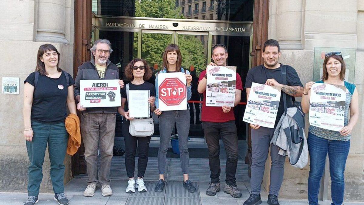 Ecologistas piden al Gobierno de Navarra prolongar dos años la moratoria para la instalación de plantas de biogás