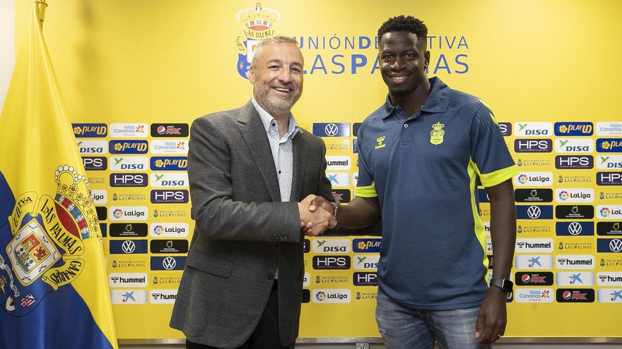 Mfulu llega a la UD Las Palmas en el "momento perfecto" para repetir el rendimiento que ofreció en el Elche