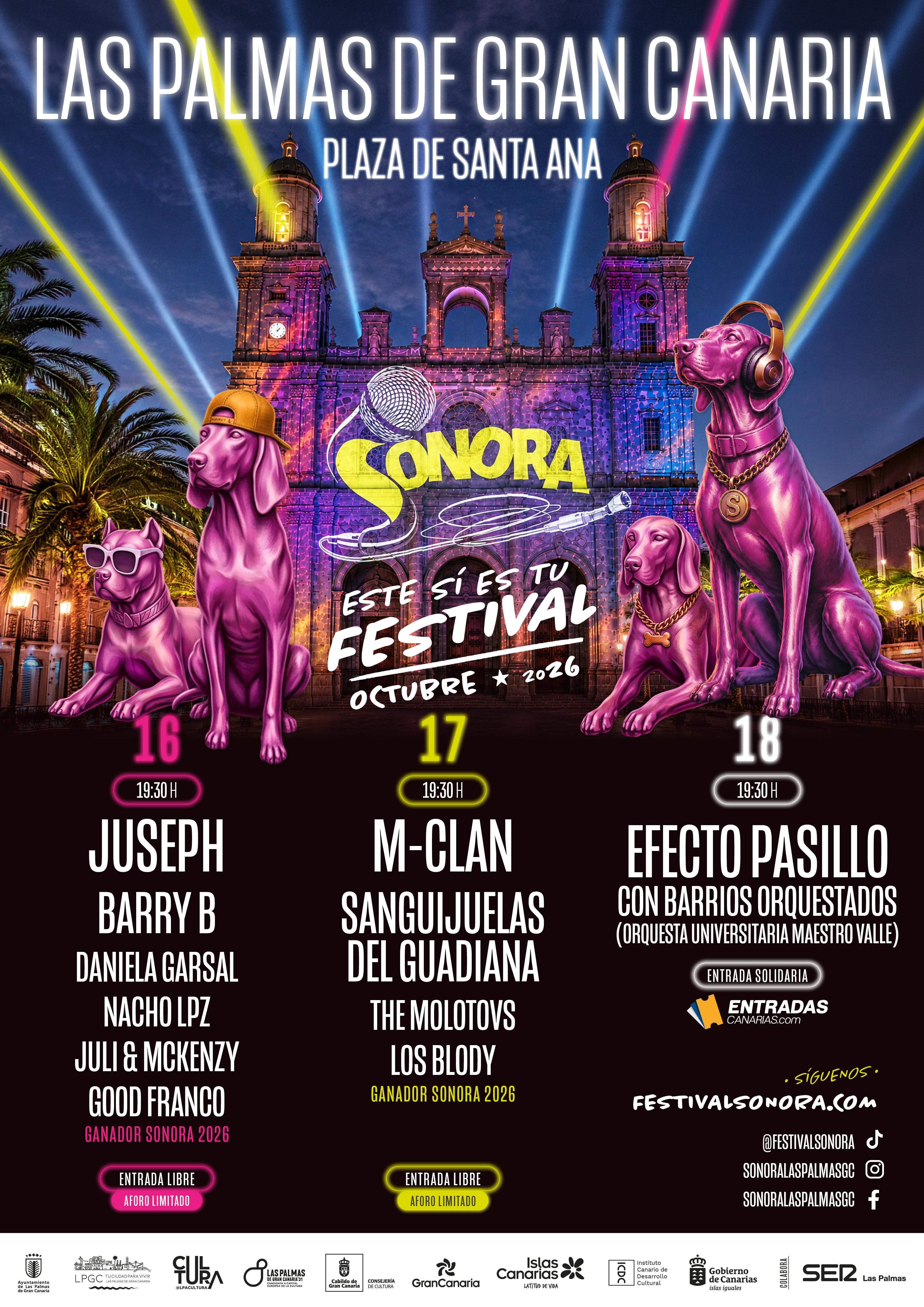 Cartel del Festival Sonora 2026.