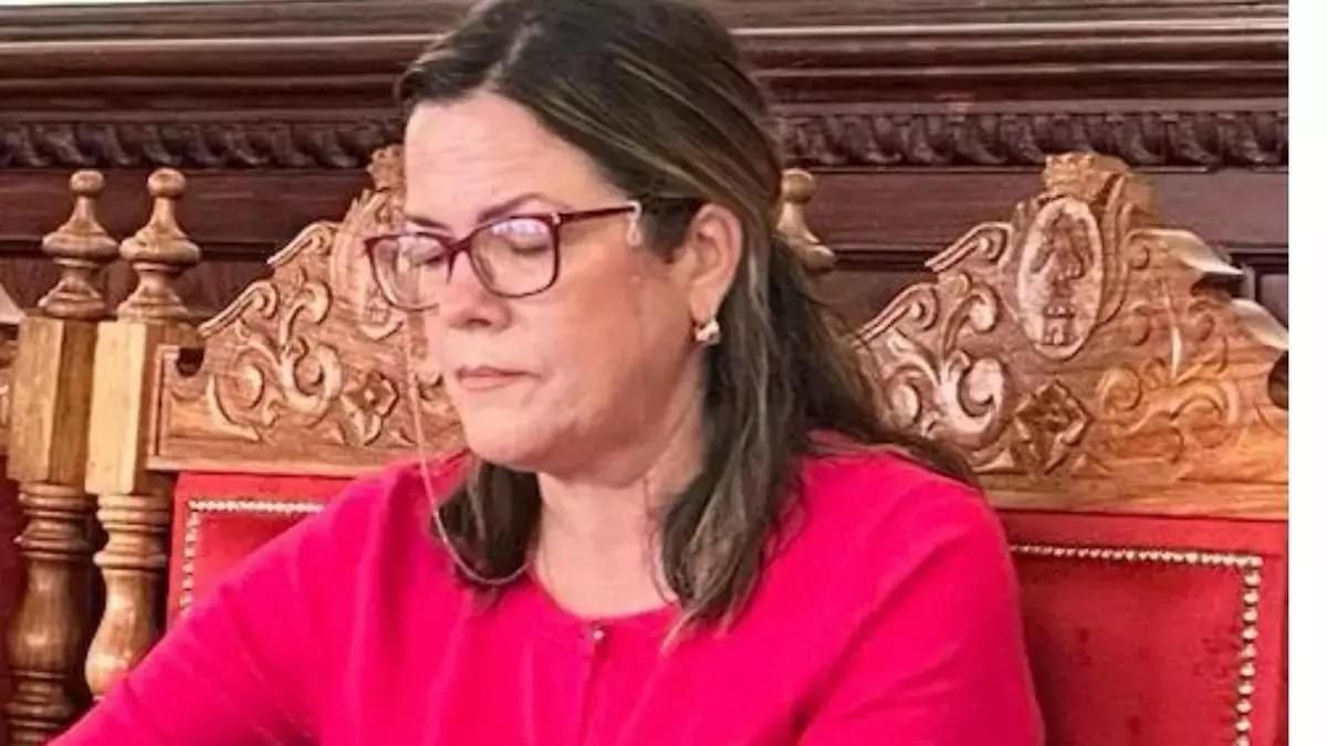 Maeve Sanjuán, concejal de Nueva Canarias (NC-BC) en el Ayuntamiento de Santa Cruz de La Palma.
