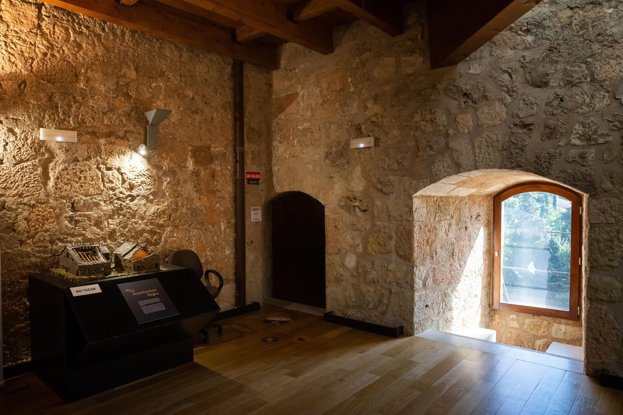 Interior actual del Castillo de Torija como CITUG.