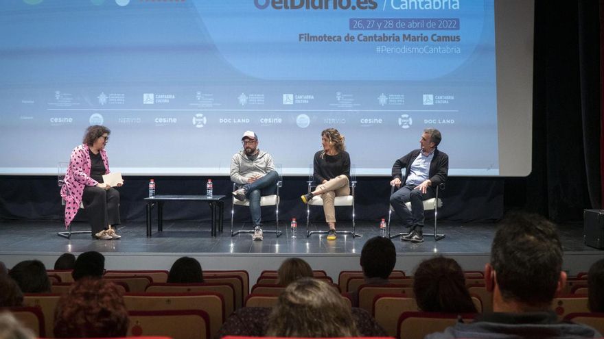 Una imagen más general del último debate de las II Jornadas de Periodismo de elDiario.es Cantabria.