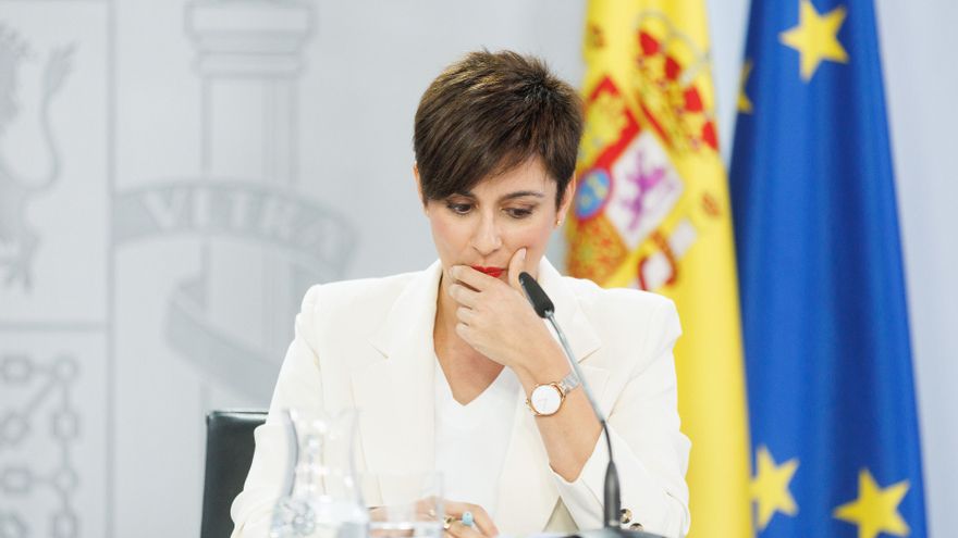 La ministra Portavoz y de Política Territorial, Isabel Rodríguez