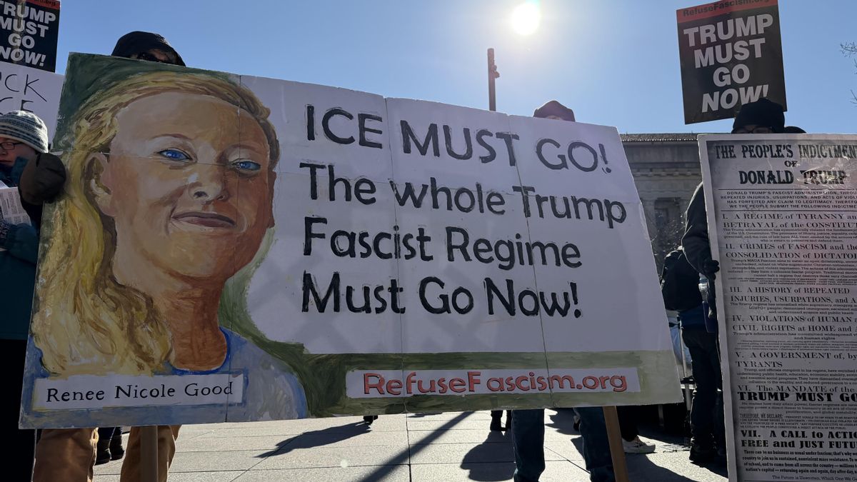 Miles de personas se manifiestan en EEUU contra el autoritarismo de Trump tras el asesinato del ICE