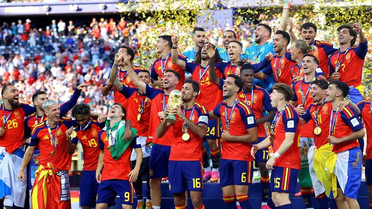 España, con la copa del Mundo tras ganar en Argentina en la final