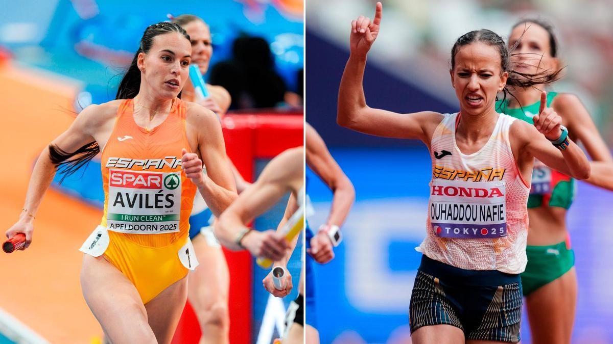 Carmen Avilés y Fátima Ouhaddou, al Campeonato de Europa de Birmingham