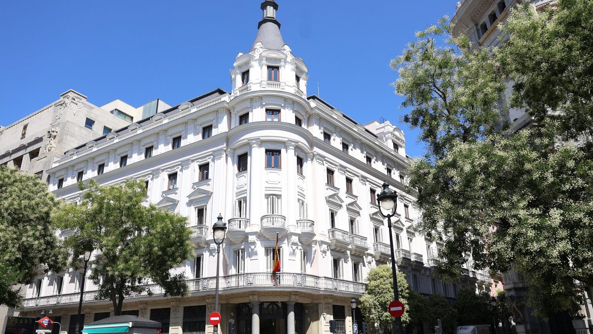 Fachada de la sede de la Comisión Nacional de los Mercados y la Competencia (CNMC), a 20 de julio de 2026, en Madrid (España).