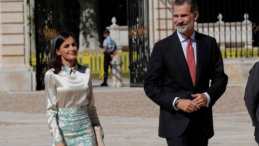 Los reyes Felipe y Letizia en una imagen de archivo
