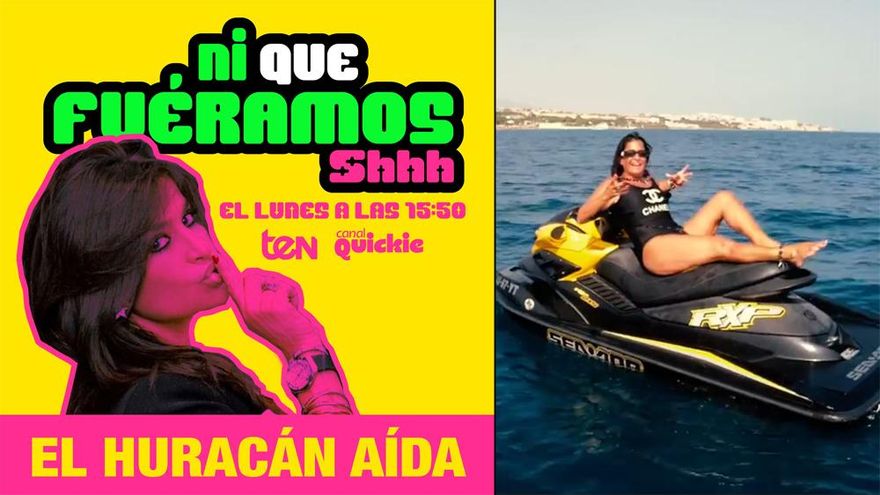 Aída Nízar es el polémico "fichaje del año" que anuncia 'Ni que fuéramos Shhh' para su regreso