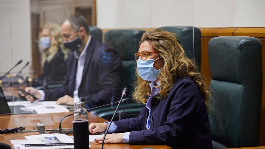 La consejera de Salud, Gotzone Sagardui