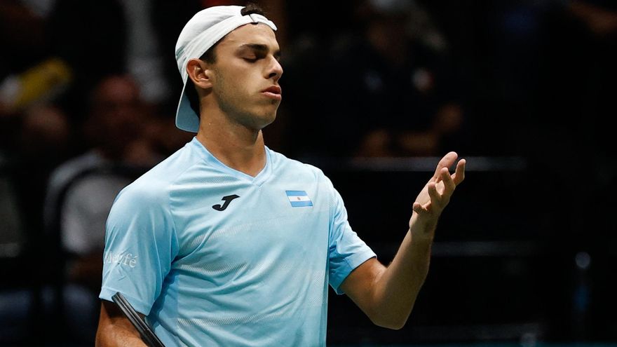 Francisco Cerúndolo cayó este sábado ante Borna Coric