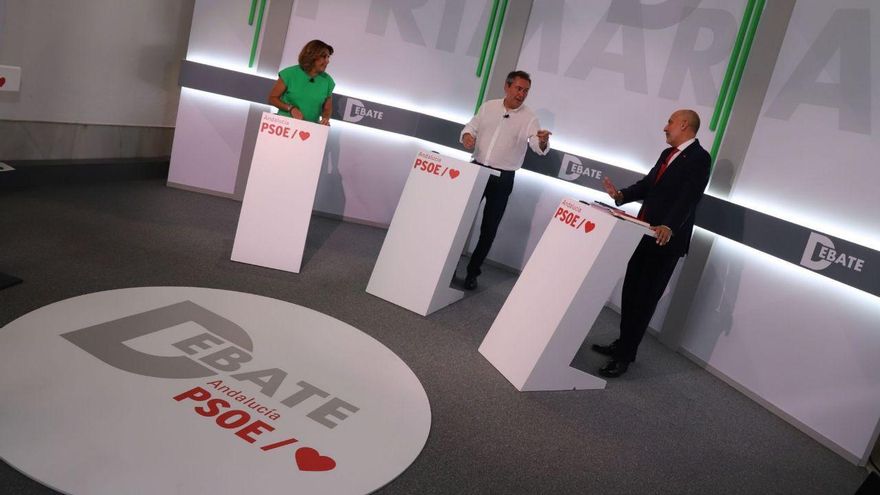 Momento de las primarias del PSOE Andalucía