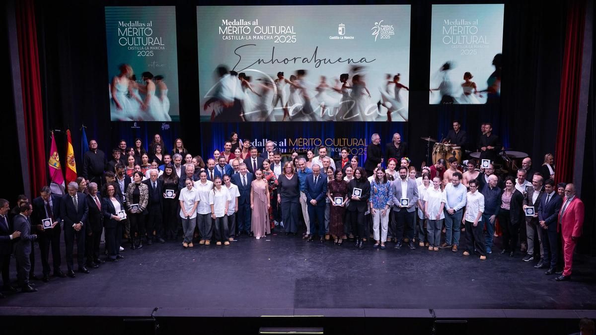 "El valor de la creación humana frente a la IA" en las Medallas al Mérito Cultural de Castilla-La Mancha