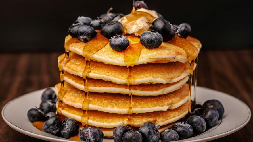 Para desayunar o merendar: la receta de las auténticas tortitas americanas que tendrás listas en pocos minutos