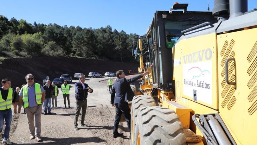 Cinco millones para la mejora y ensanche de la LR 113: el 25% ya está ejecutado