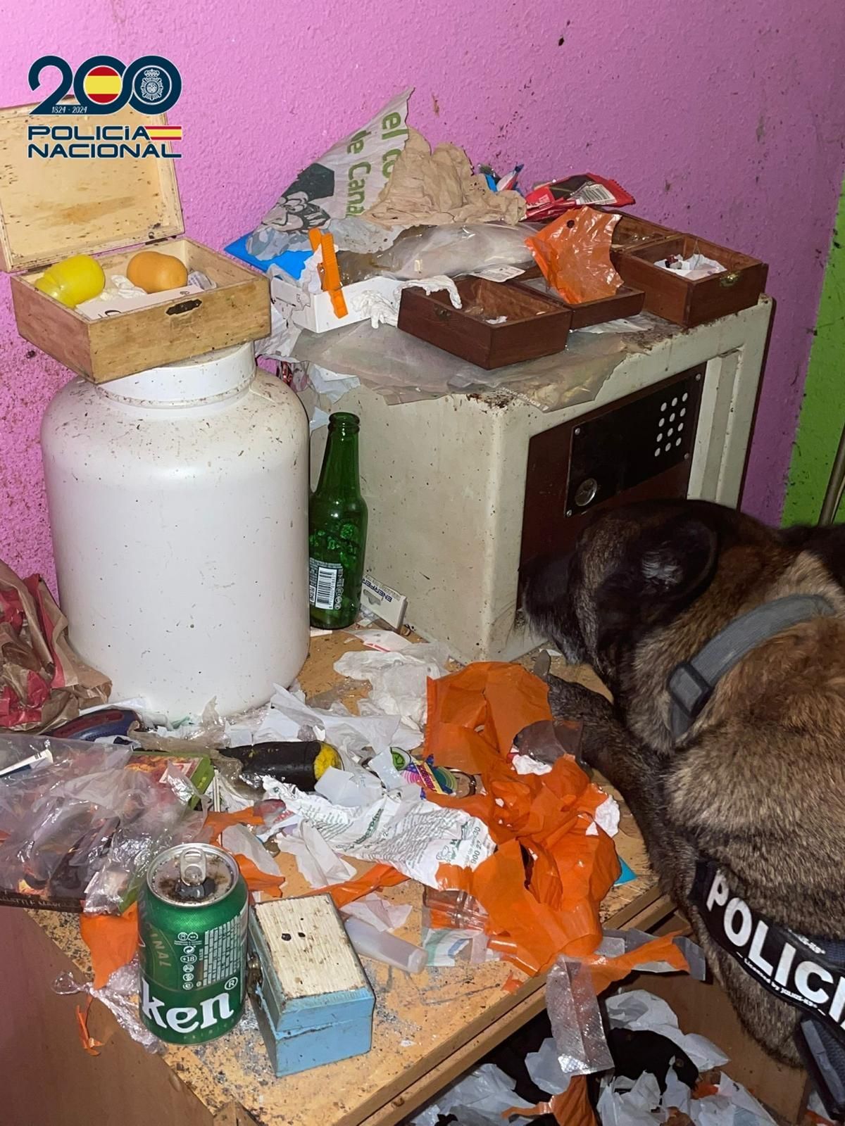 Condiciones en las que se encontraba el piso en el que fueron hallados los dos niños.