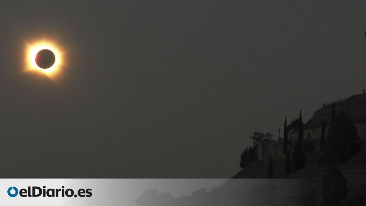 Canarias hace historia con el eclipse: el IAC captura en Palencia la corona del Sol