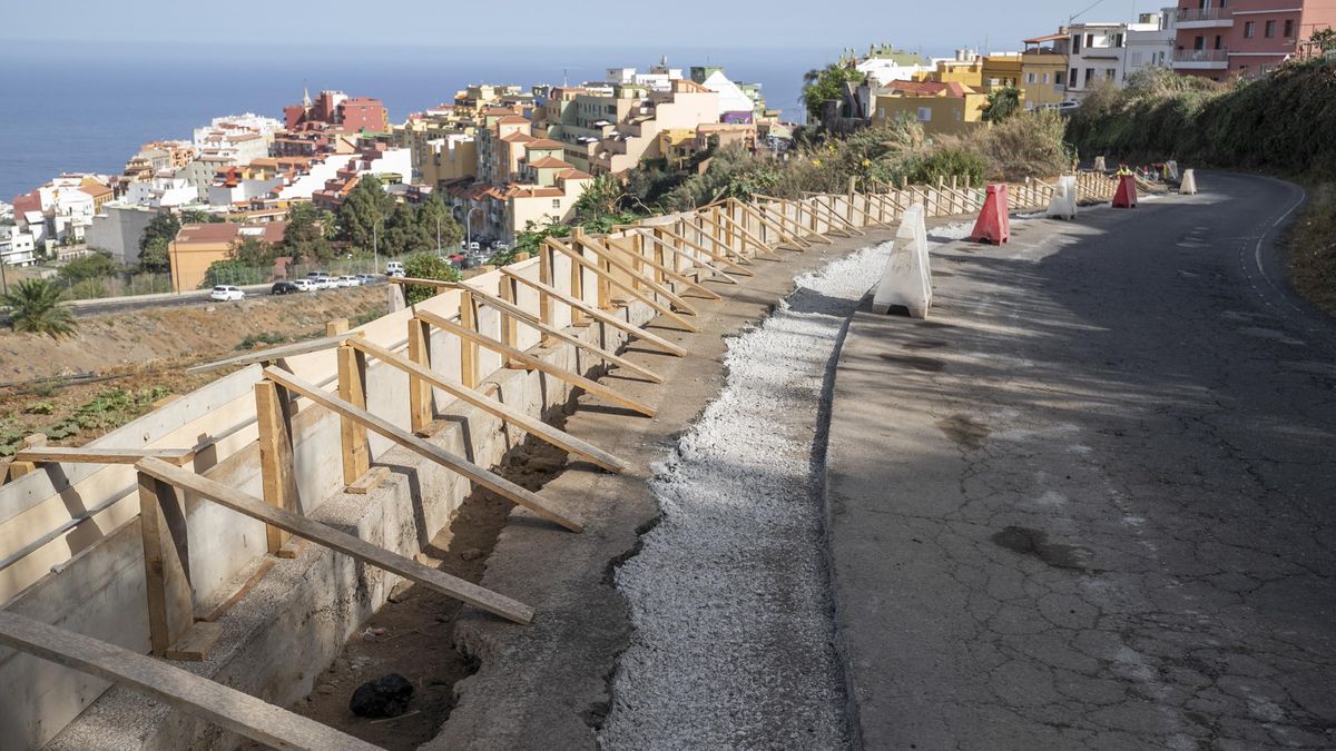 Imágenes de las obras emprendidas en la TF-335