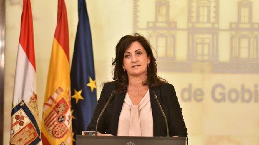 La presidenta del Gobierno riojano, Concha Andreu