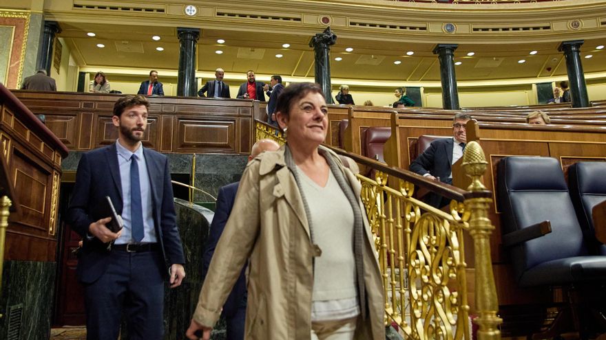 La portavoz de EH Bildu en el Congreso, Mertxe Aizpurua.