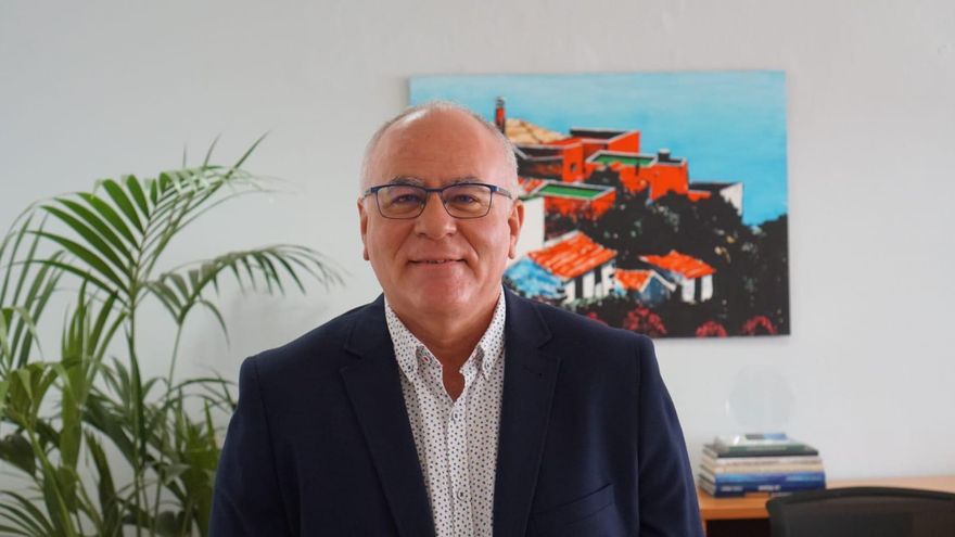 Carlos  Cabrera, consejero de Aguas, Transportes, Industria y Energía del Cabildo de La Palma.