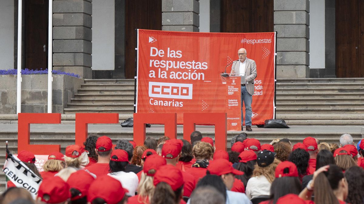El presidente de Gran Canaria reivindica la defensa de los servicios públicos frente al avance del autoritarismo