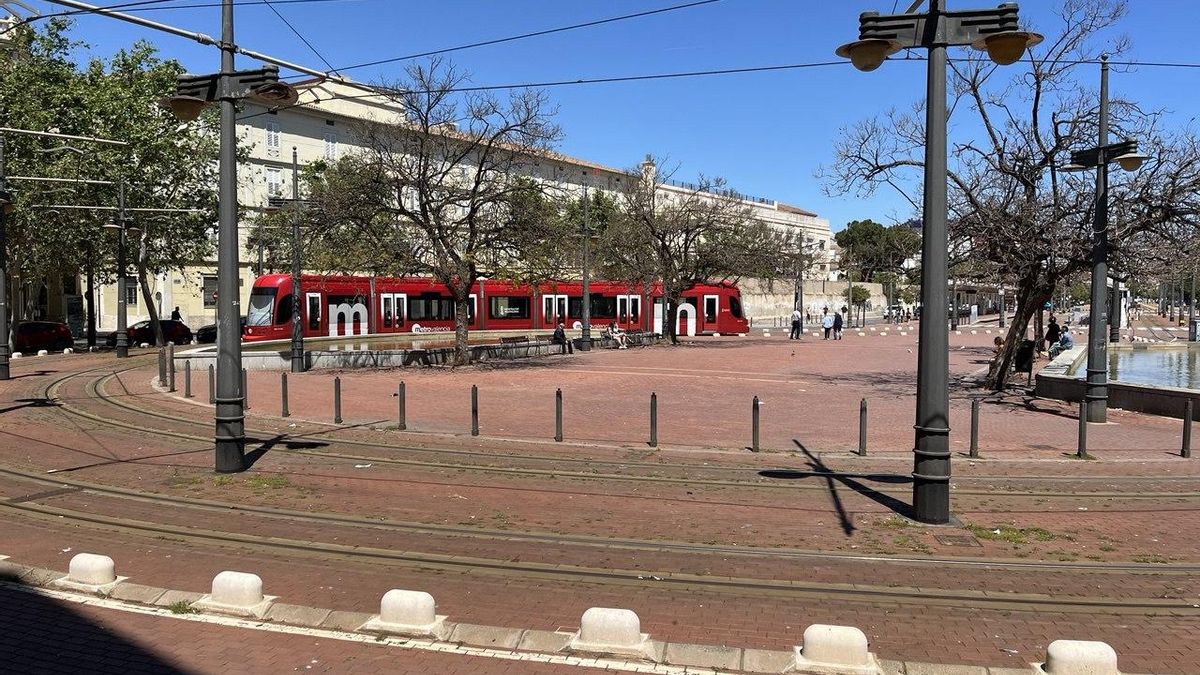 València, durante el apagón de este lunes.