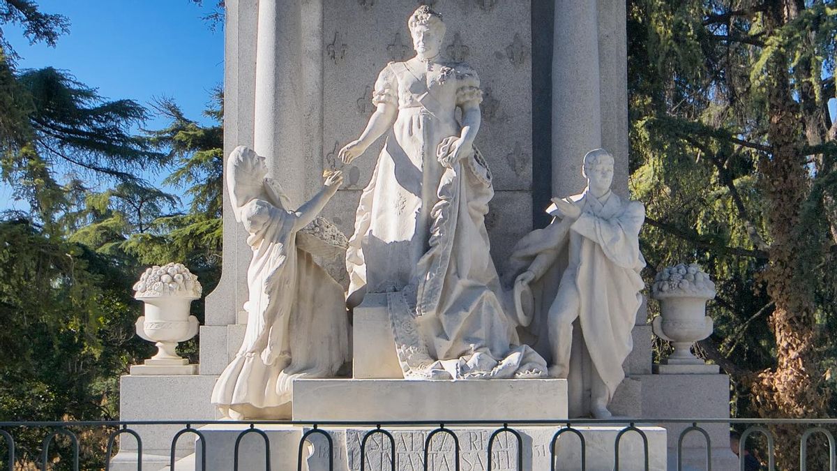 Vandalizan con mensajes carlistas y destrozan a mazazos el monumento a "La Chata" en el Parque del Oeste