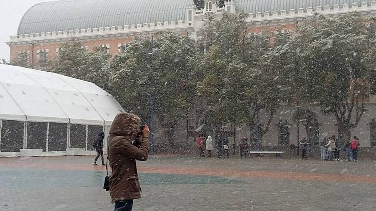 Nieva en Murcia después de 34 años
