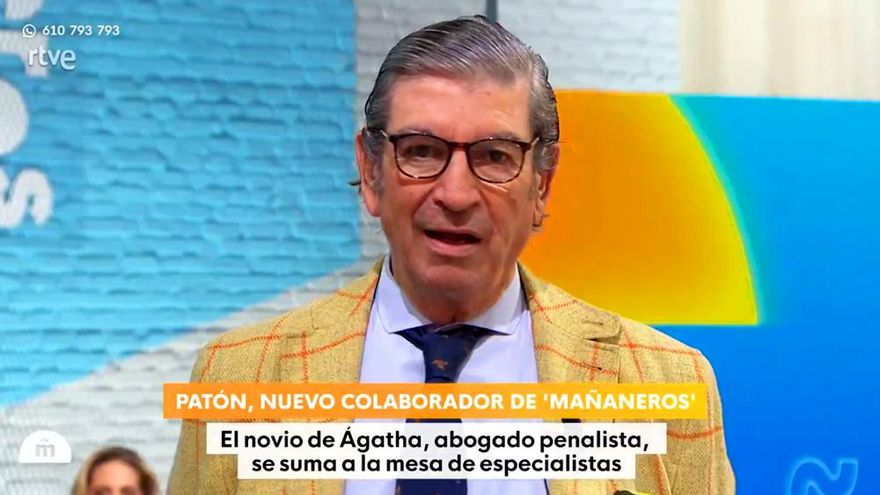 Patón, el novio de Ágatha Ruiz de la Prada, ficha por 'Mañaneros' tras su éxito mediático con 'Ni que fuéramos'