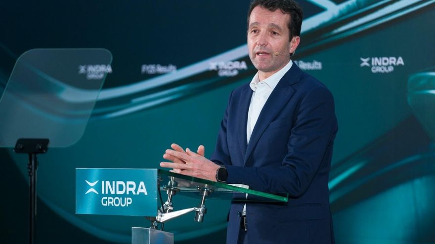 Indra se desploma un 8% en Bolsa por la guerra entre el Gobierno y Escribano por la presidencia de la compañía