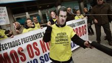 En Galicia se han multiplicado las movilizaciones en protesta por las preferentes