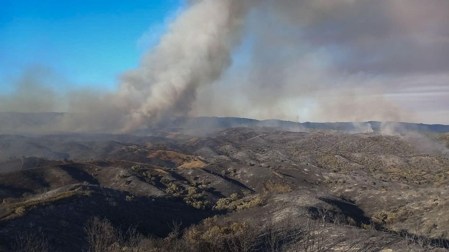 El campo de tiro de Cerro Muriano vuelve a colocar a Córdoba en el mapa de los grandes incendios