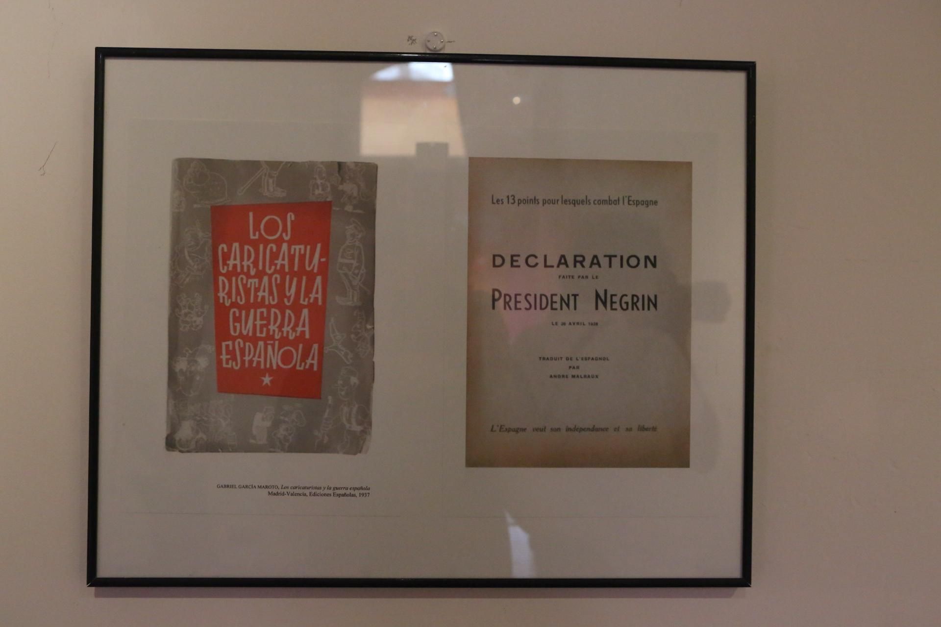 Exposición 'La Bilioteca Errante. Juan Negrín y los libros' (ALEJANDRO RAMOS)