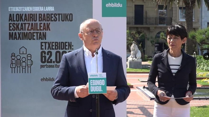 EH Bildu se compromete a construir 7.000 nuevas viviendas en Donostia