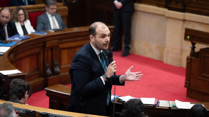 Archivo - El conseller Albert Dalmau