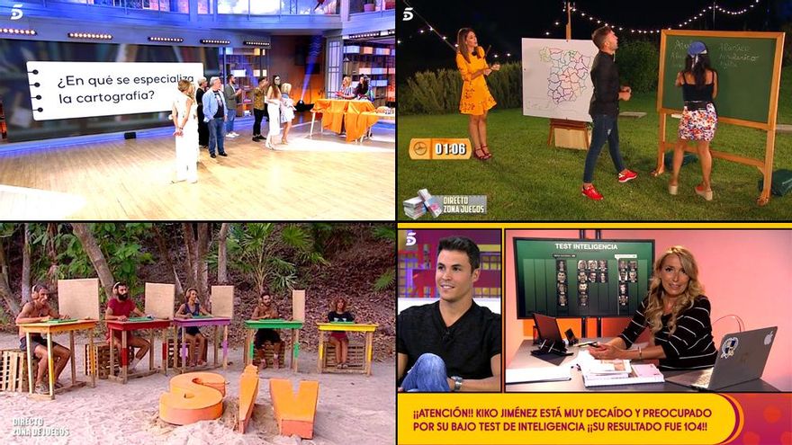 Los test de cultura general, un recurso fácil y atemporal que nunca le falla a Mediaset