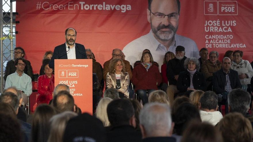 El candidato del PSOE a la Alcaldía de Torrelavega, José Luis Urraca.